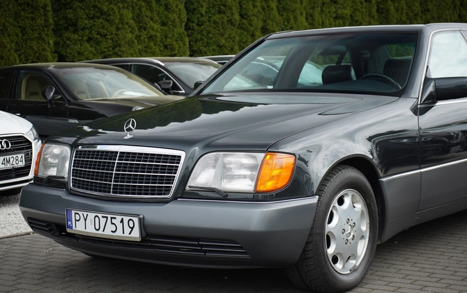 Mercedes-Benz Klasa S cena 68900 przebieg: 185700, rok produkcji 1991 z Puck małe 497